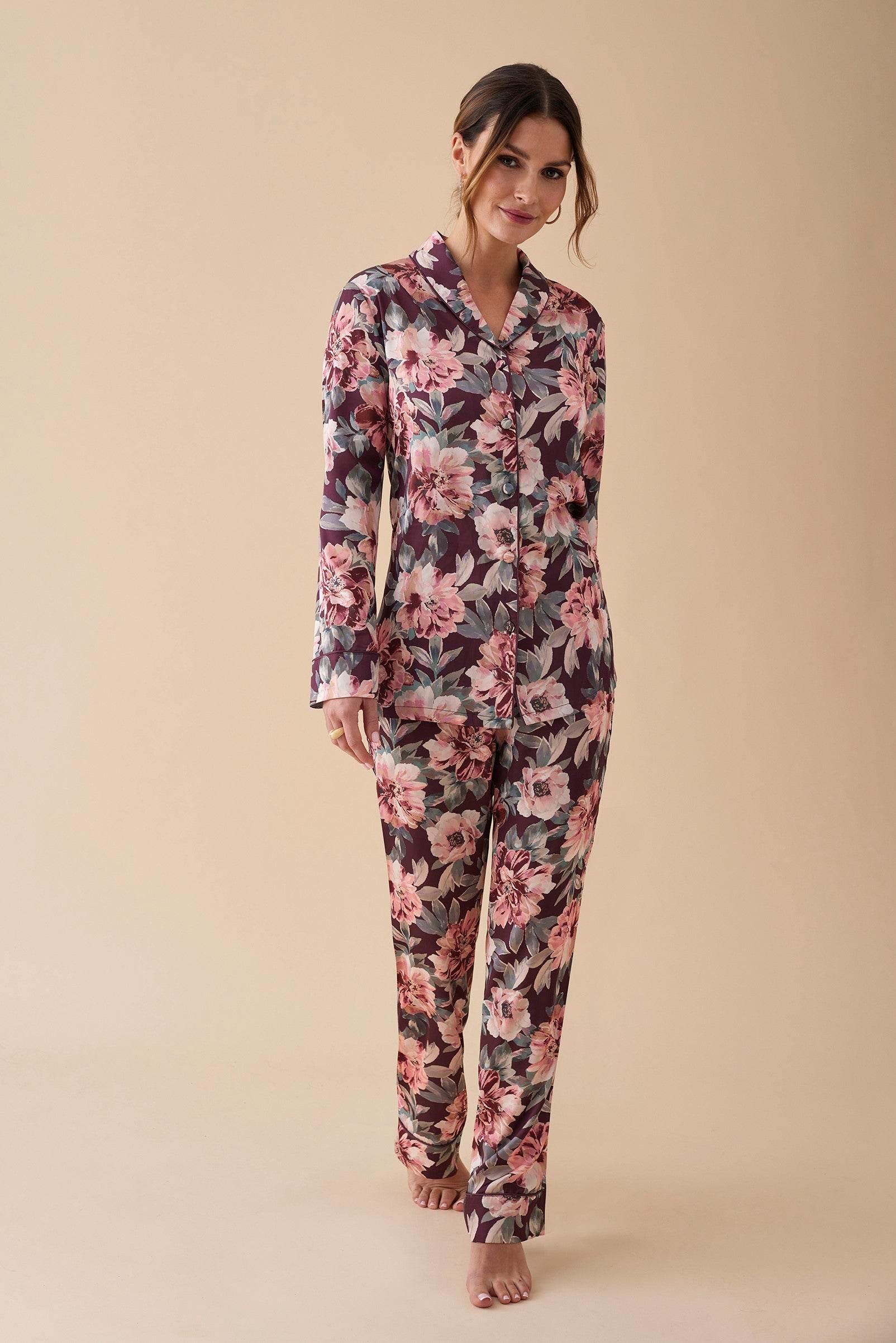 Pigiama Aperto Donna LN6652 Promise - evabiancheria