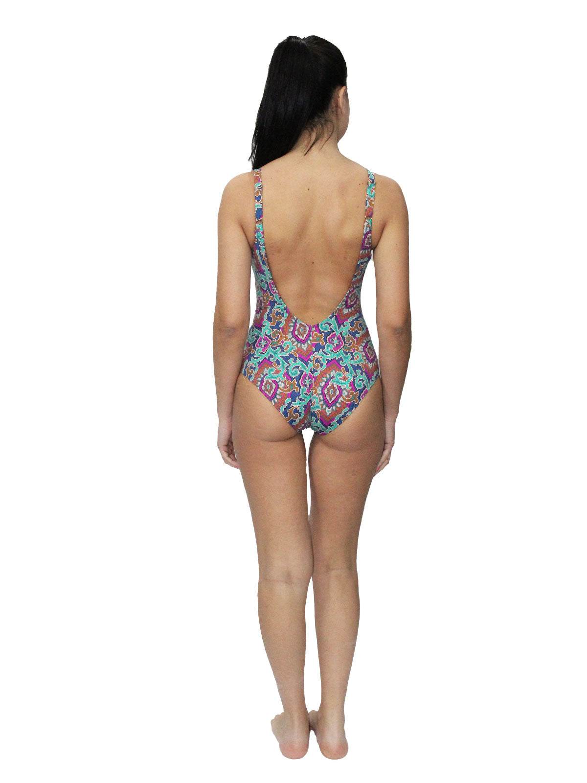 Costume intero Coppa preformata Donna H406 Huitre - evabiancheria