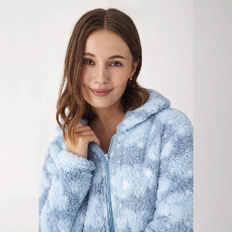 Vestaglia con zip Donna N20584 Promise - evabiancheria