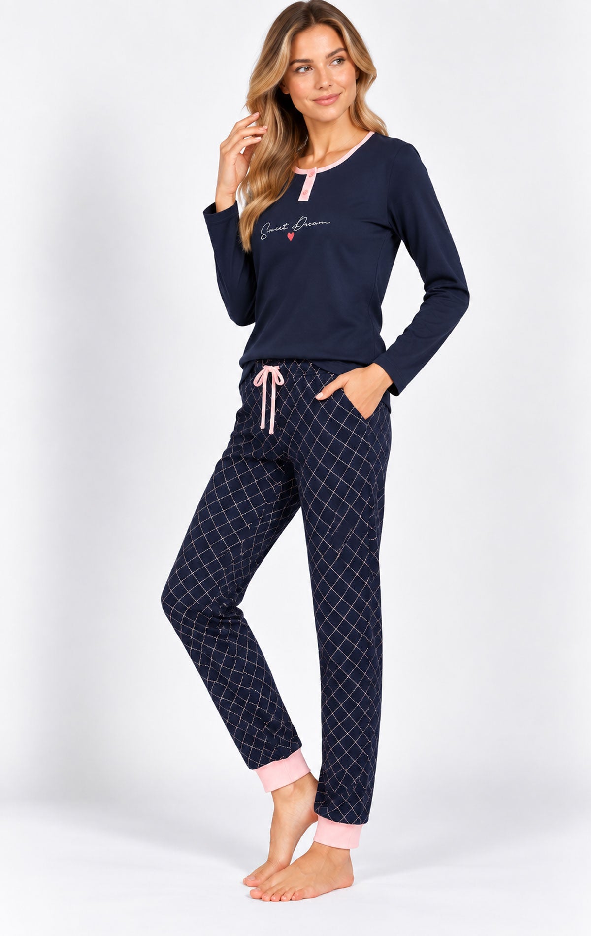 Pigiama Serafino Donna L0F5S B Lovable