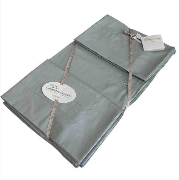 Lenzuola Tinta Unita Biancheria Lory Cpl Blumarine Home - evabiancheria