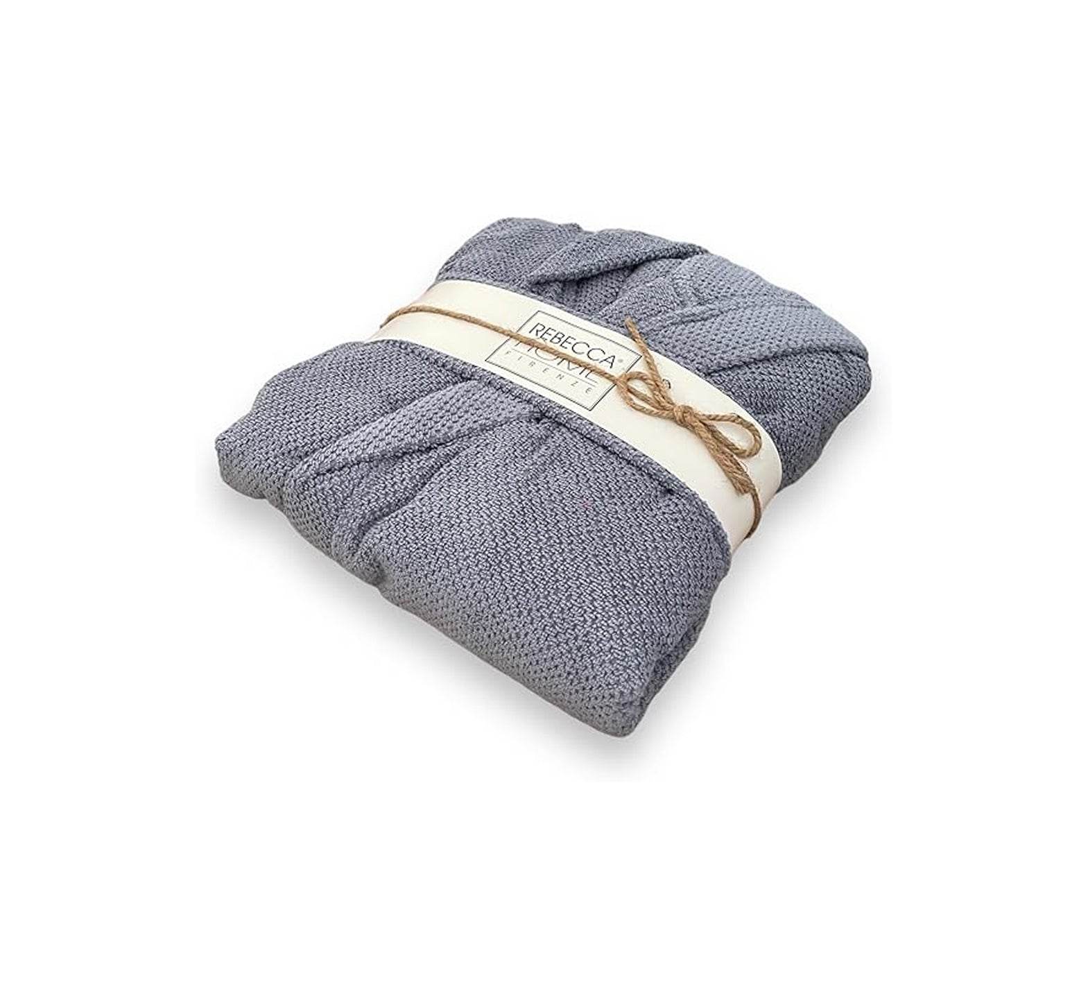 Accappatoio con cappuccio Biancheria Giulia Acc Rebecca Home - evabiancheria