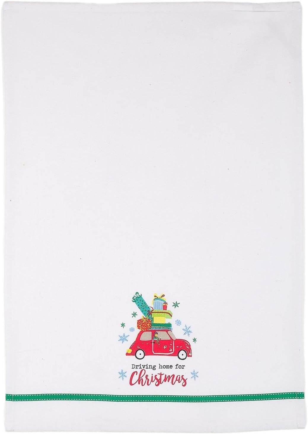 Strofinaccio 3 pz Natalizio Biancheria Xmas Macchine strof Mae - evabiancheria