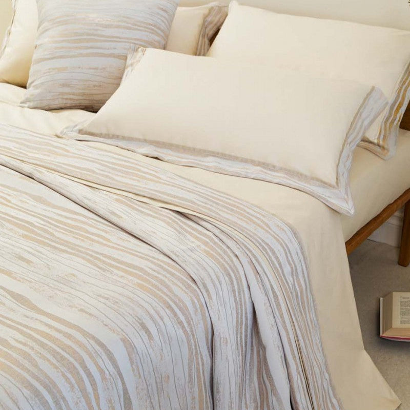 Lenzuola balza Jacquard Biancheria Atena Cpl Battaglia