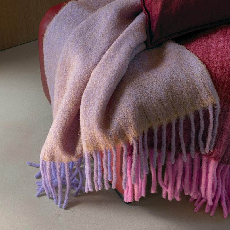 Plaid 130x170 Biancheria Cromatismi Plaid Fazzini - evabiancheria