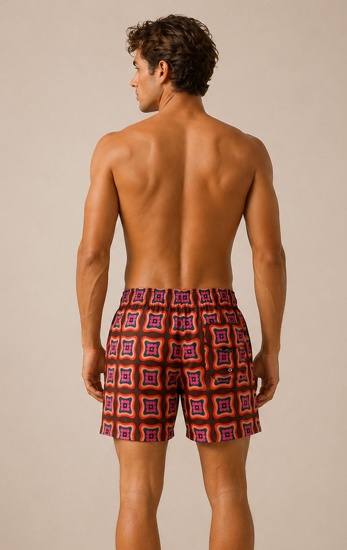 Costume boxer medio Uomo 107BF Dandy Ironic Summer