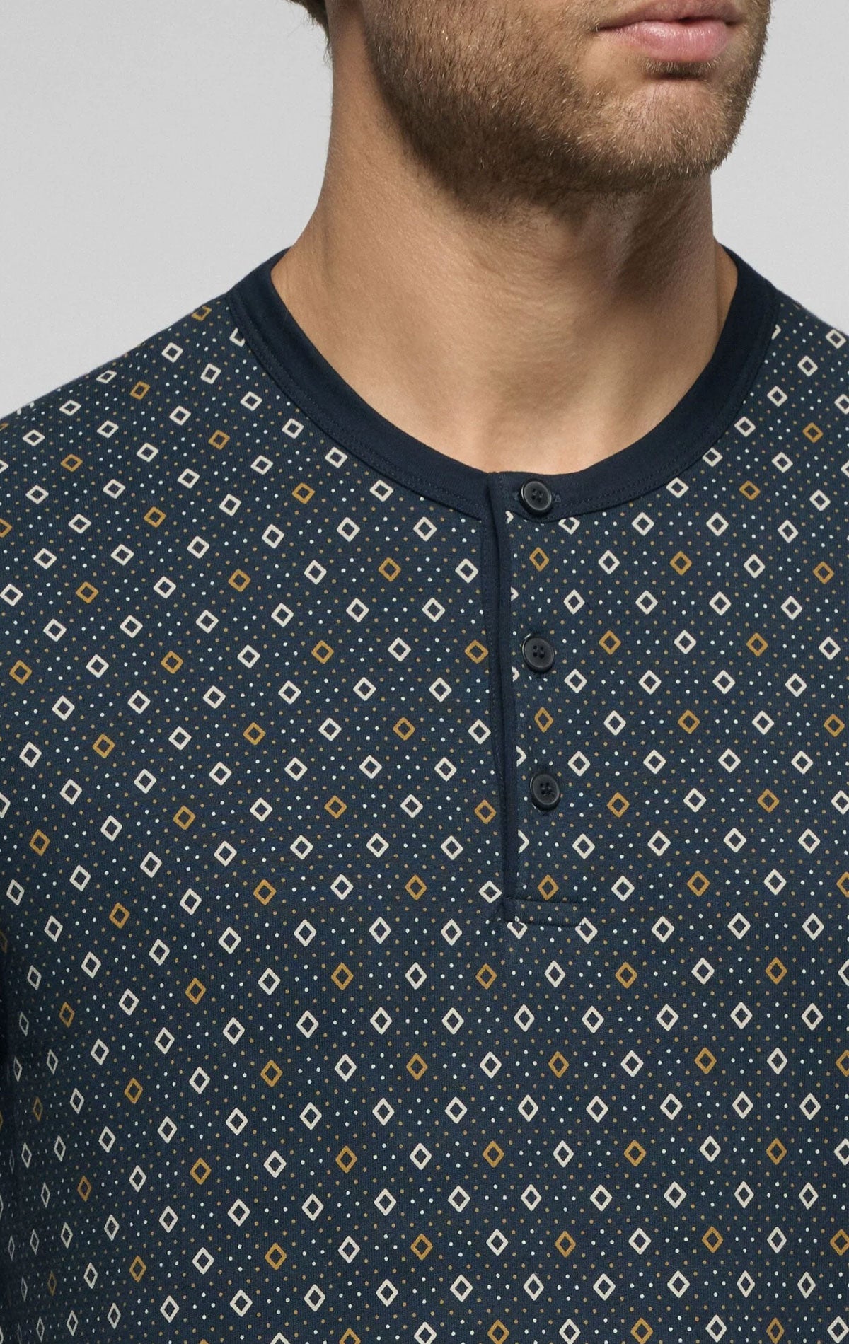 Pigiama Serafino Uomo VPRT93447 Perofil