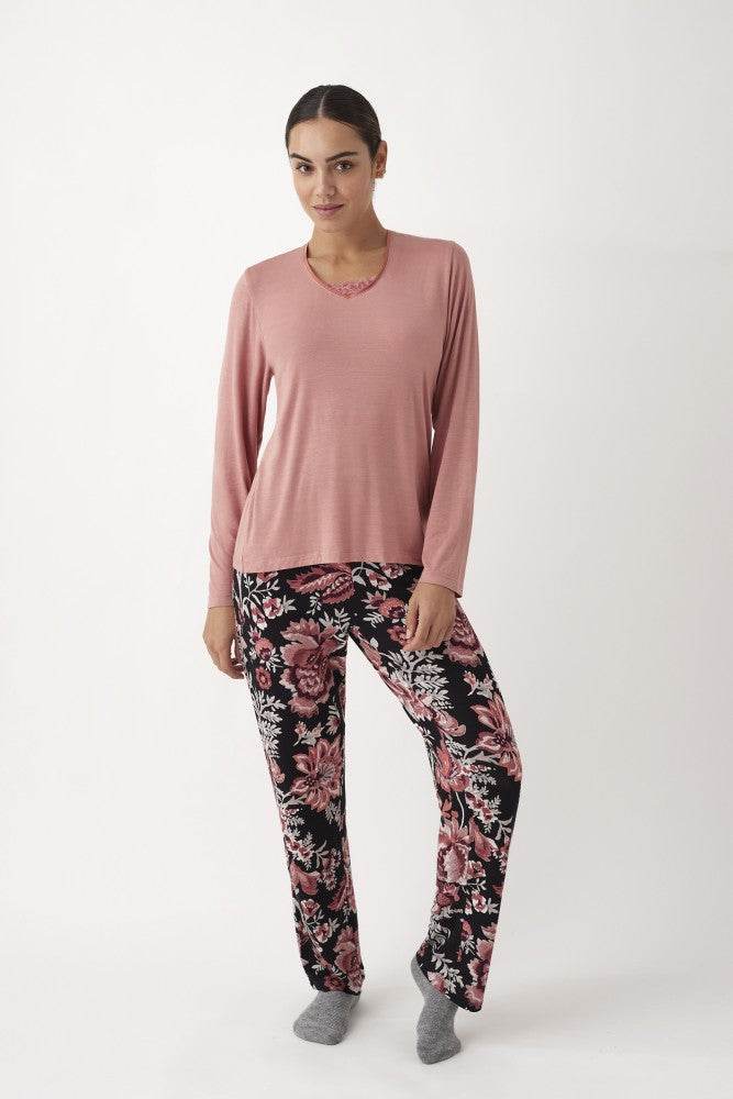 Completo pigiama Pigiama +Giacca Donna N19843 Promise - evabiancheria