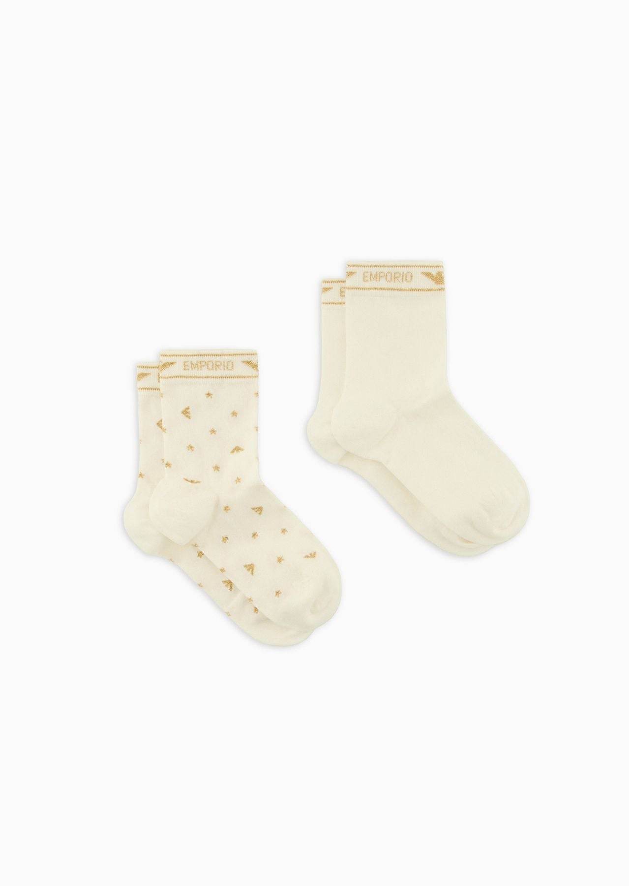 Calze Bi-pack Donna 4F225 292302 Emporio Armani - evabiancheria