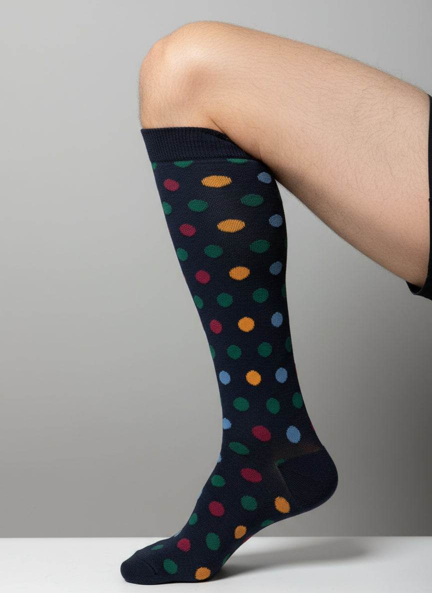Calze lunghe Fantasia Uomo 520 LF Dandy Ironic Socks - evabiancheria