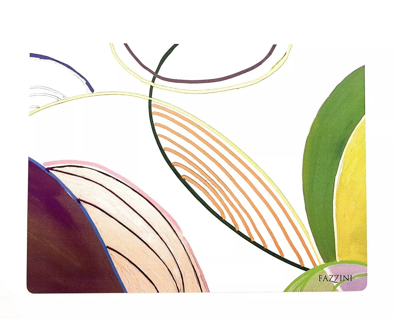 Set americano 33x45 Biancheria Ellisse Placemat Fazzini - evabiancheria