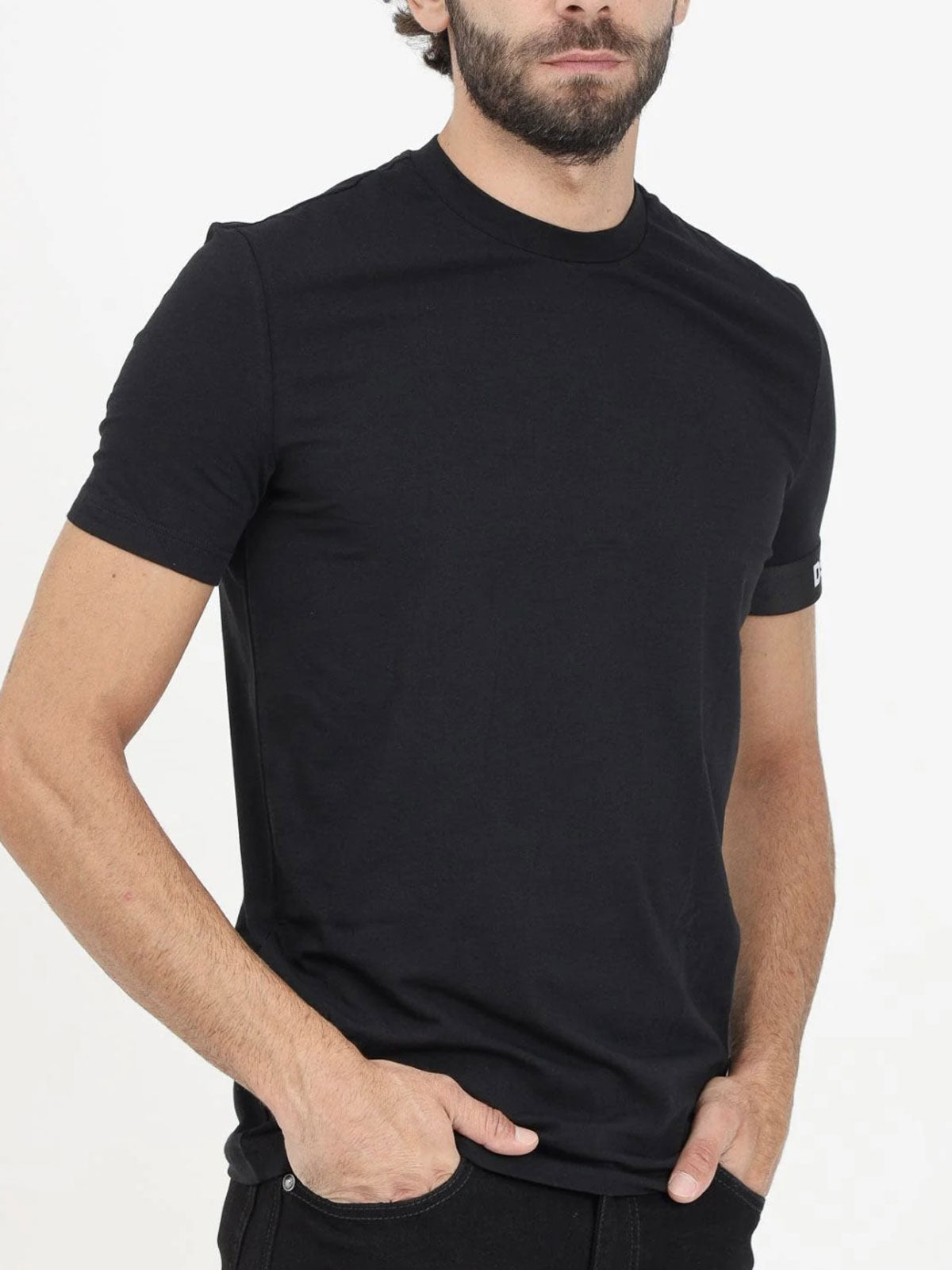 T-shirt Giro collo Uomo D9M3S6210 Dsquared2