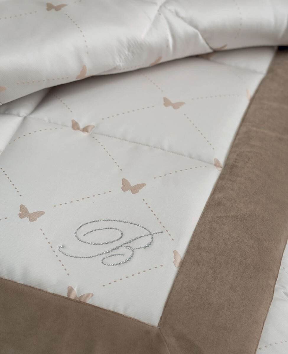 Trapunta + 2 cuscini Biancheria Livia Trap+Cusc Blumarine Home - evabiancheria