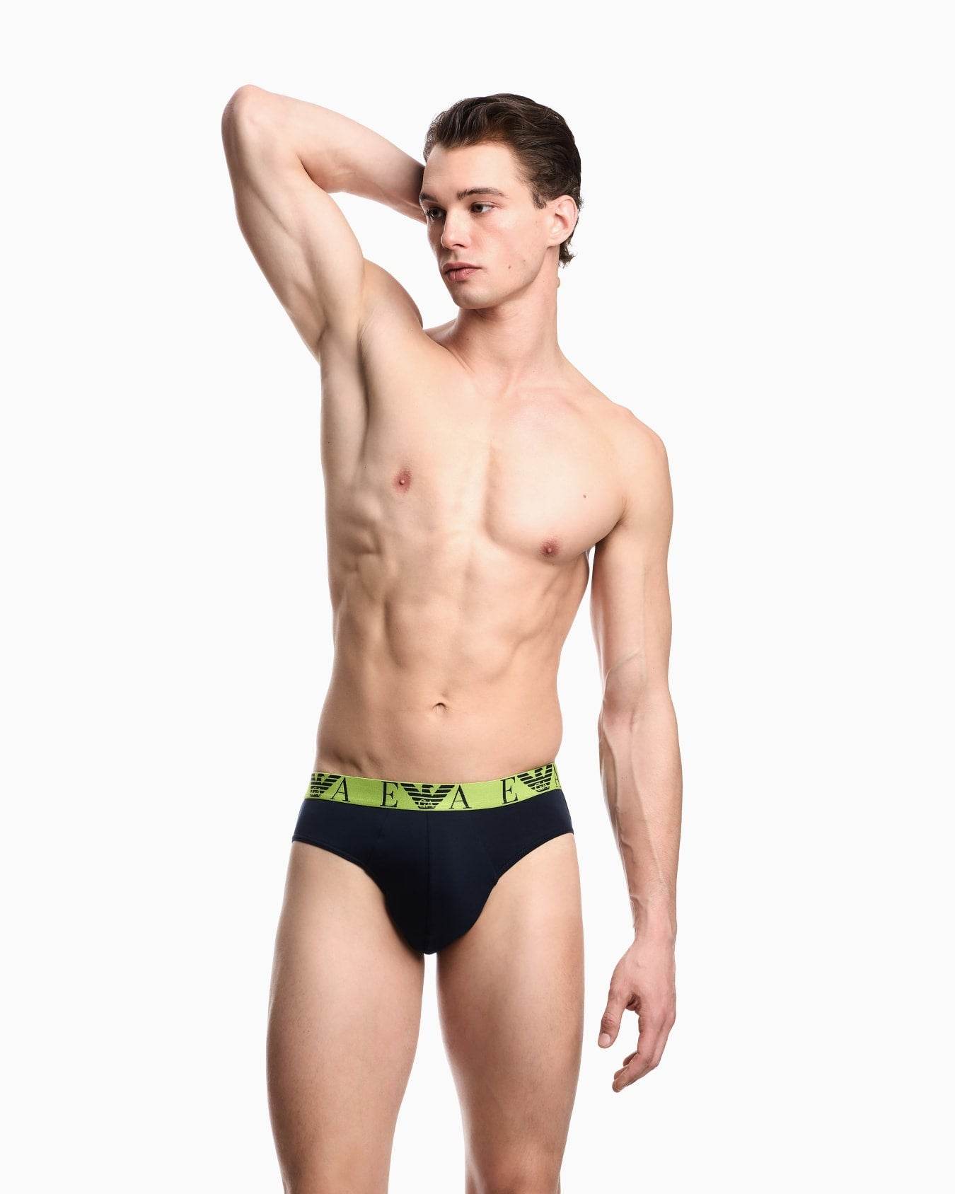 Slip 3-pack Uomo AF10778 EM000258 A25 Emporio Armani - evabiancheria