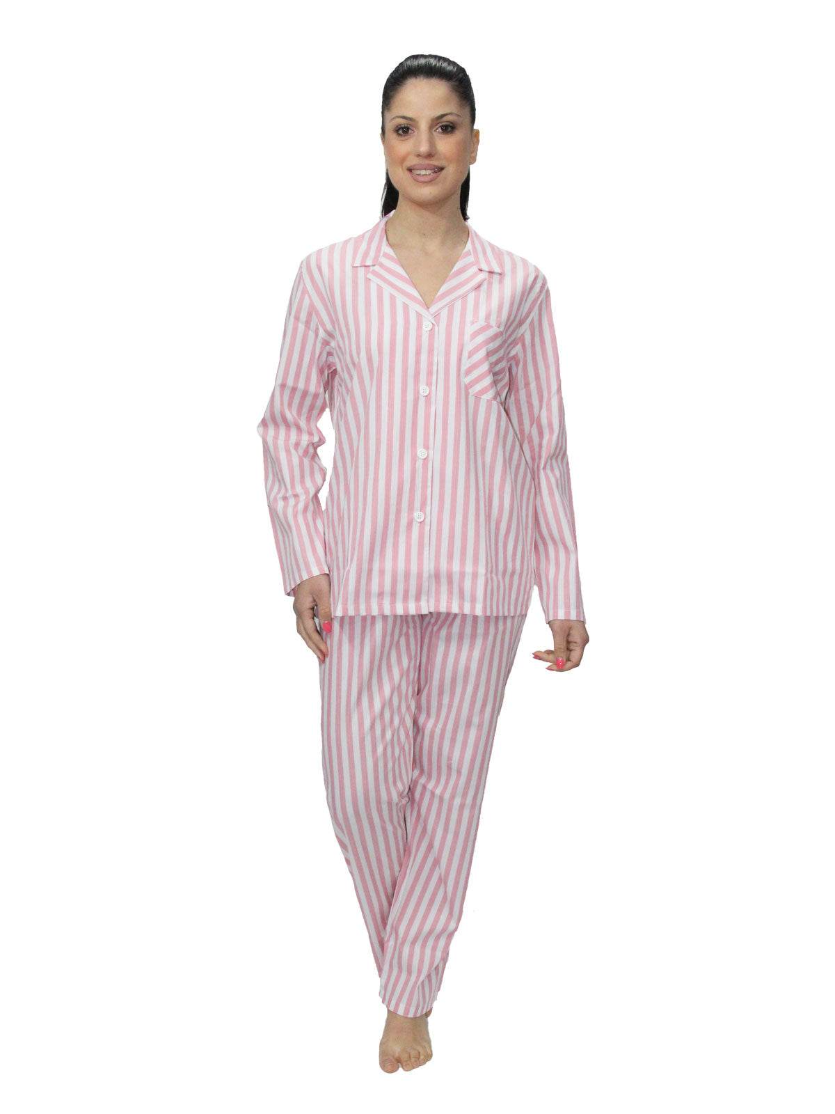 Pigiama Aperto Donna Miele Riga Crispo - evabiancheria