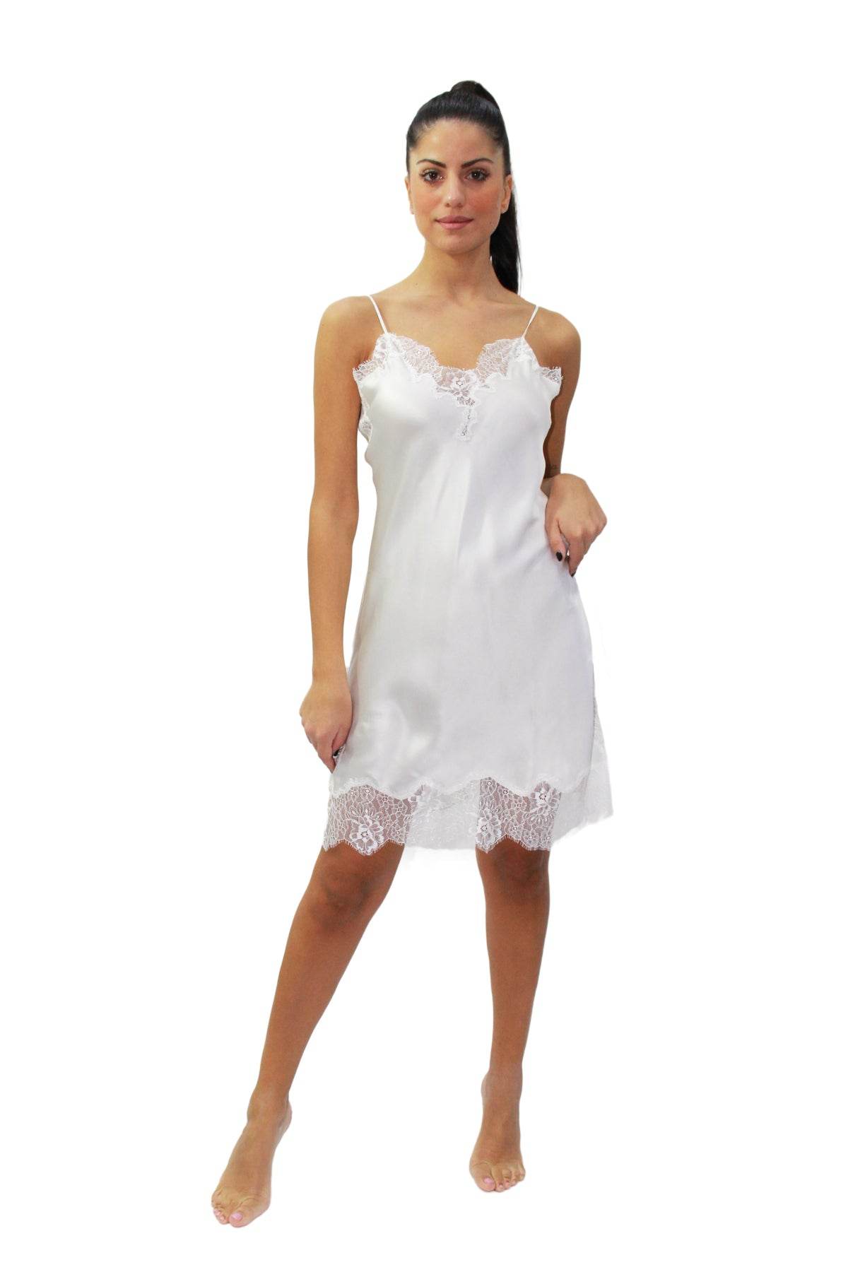 Parigina corta Donna VLST60512 Luna di Seta - evabiancheria