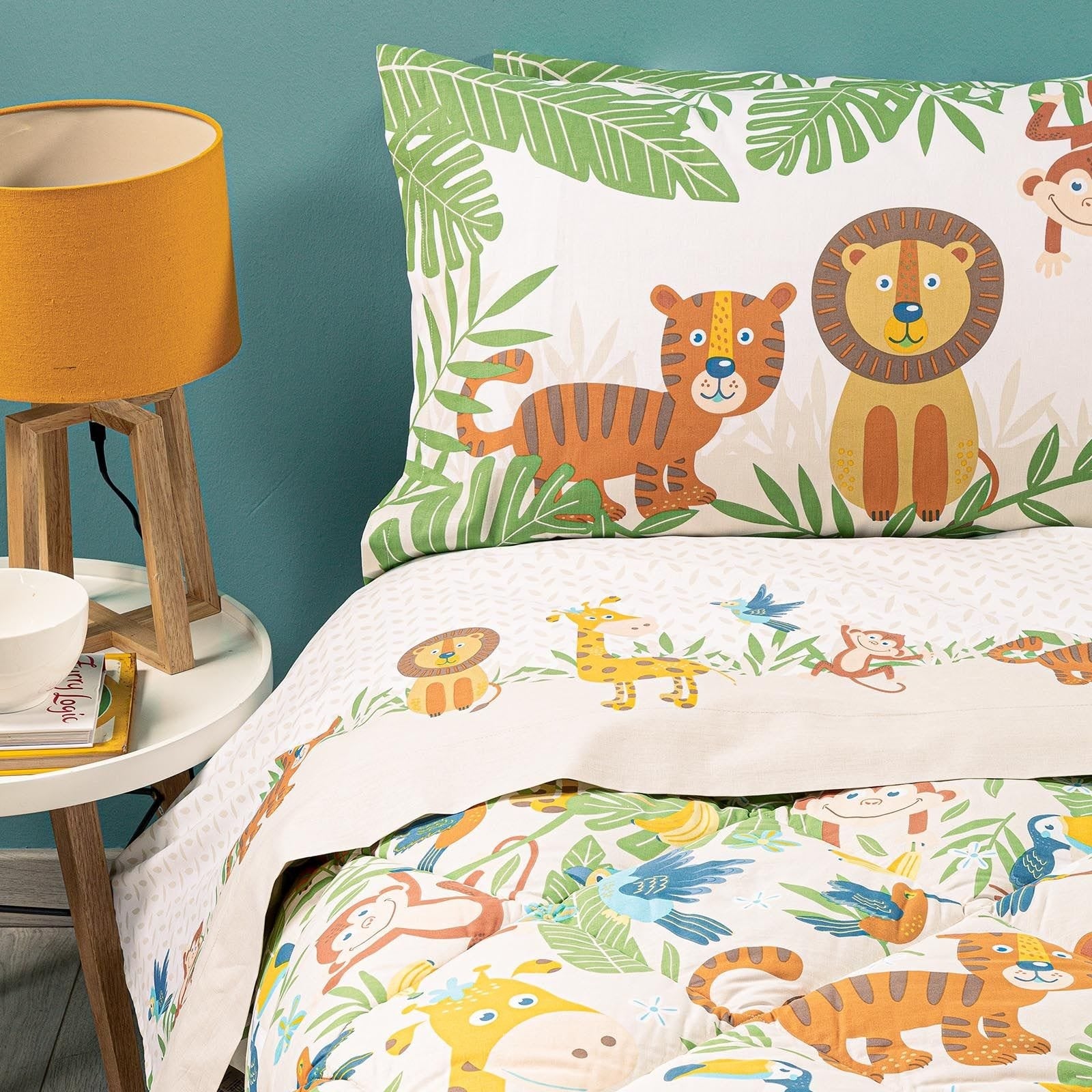 Lenzuola Stampato Biancheria Tropical cpl Caleffi