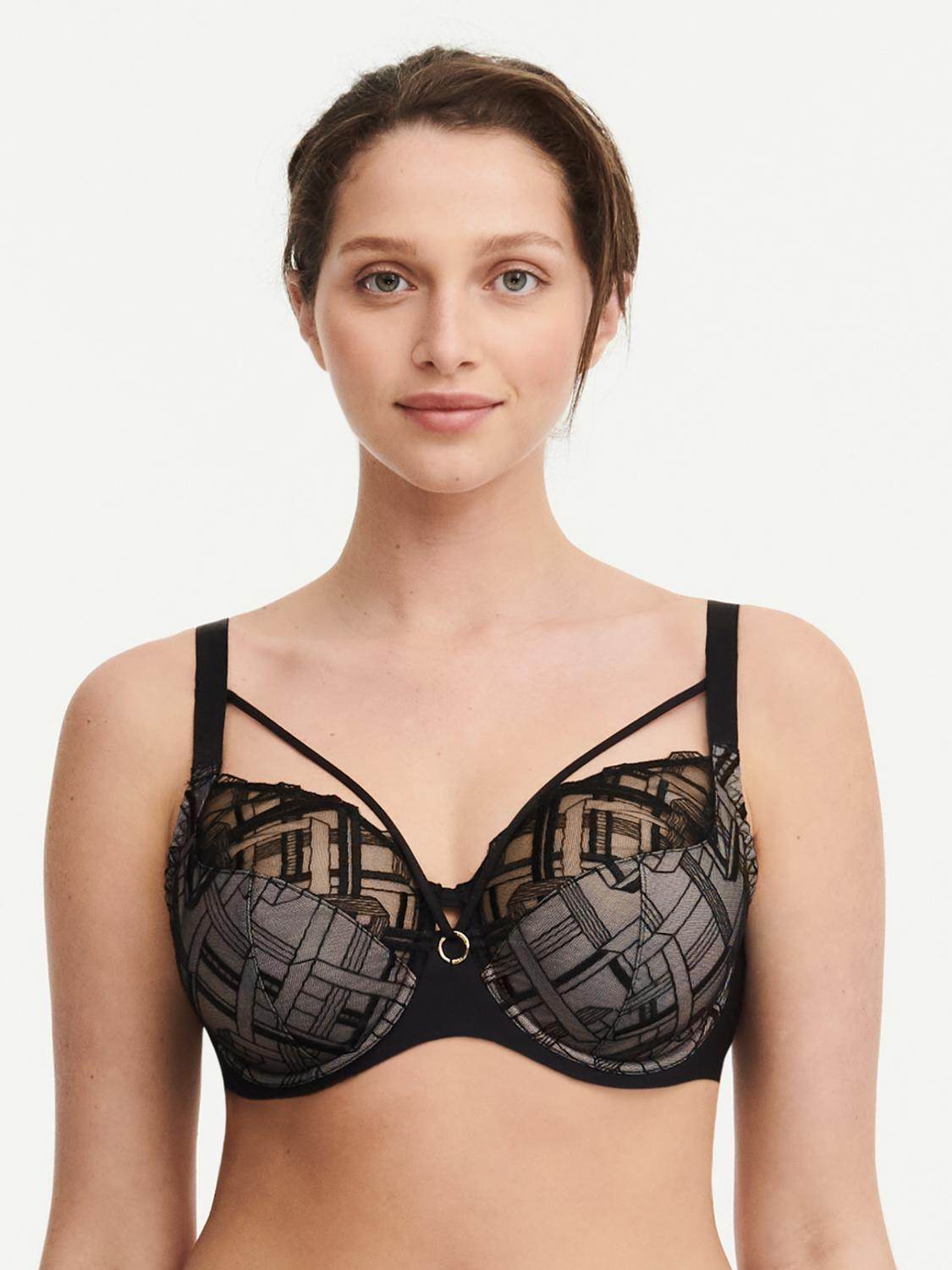Reggiseno Sfoderato con ferretto Donna Graphic Support C21S10 Chantelle - evabiancheria