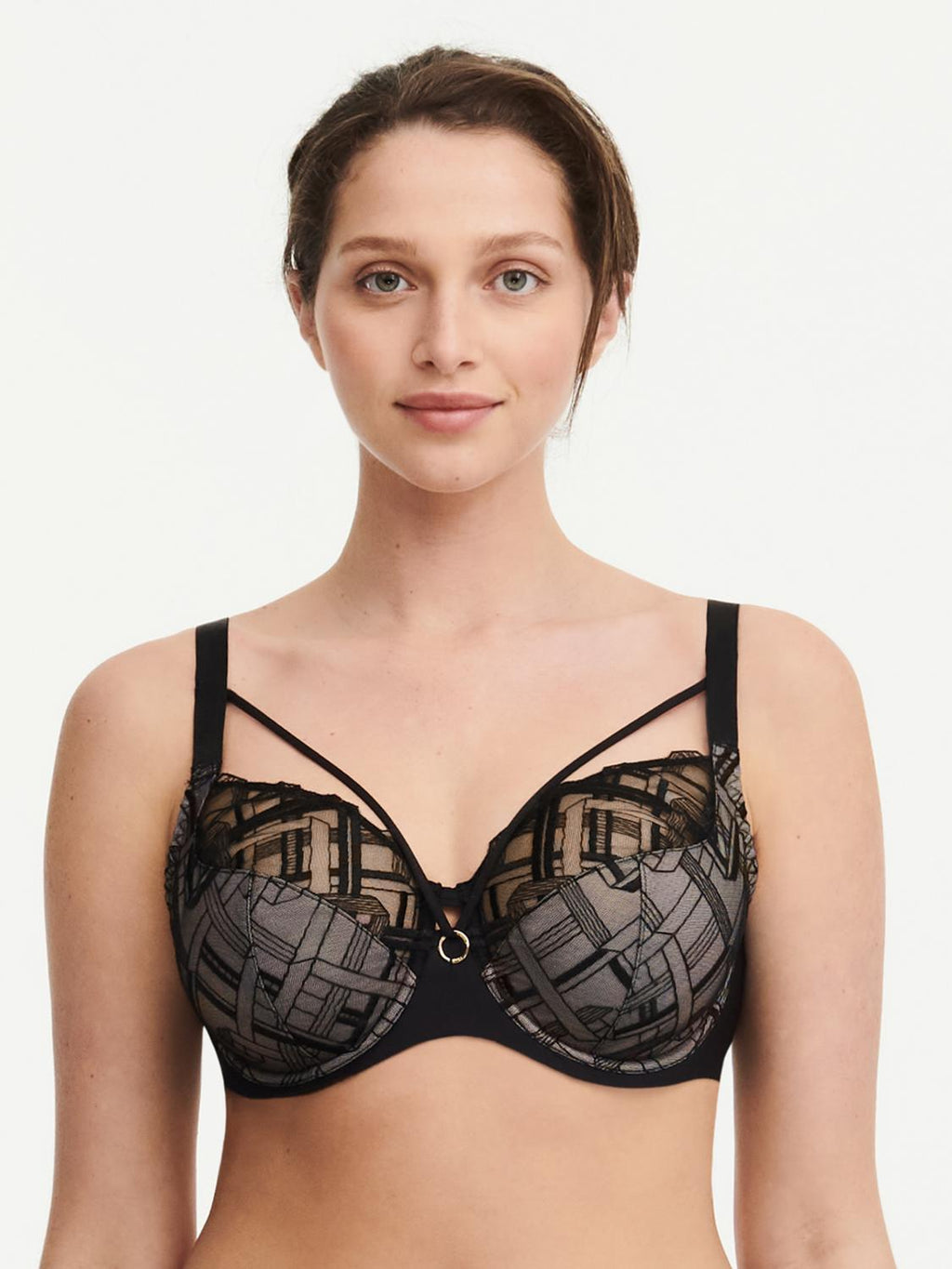 Reggiseno Sfoderato con ferretto Donna Graphic Support C21S10 Chantelle