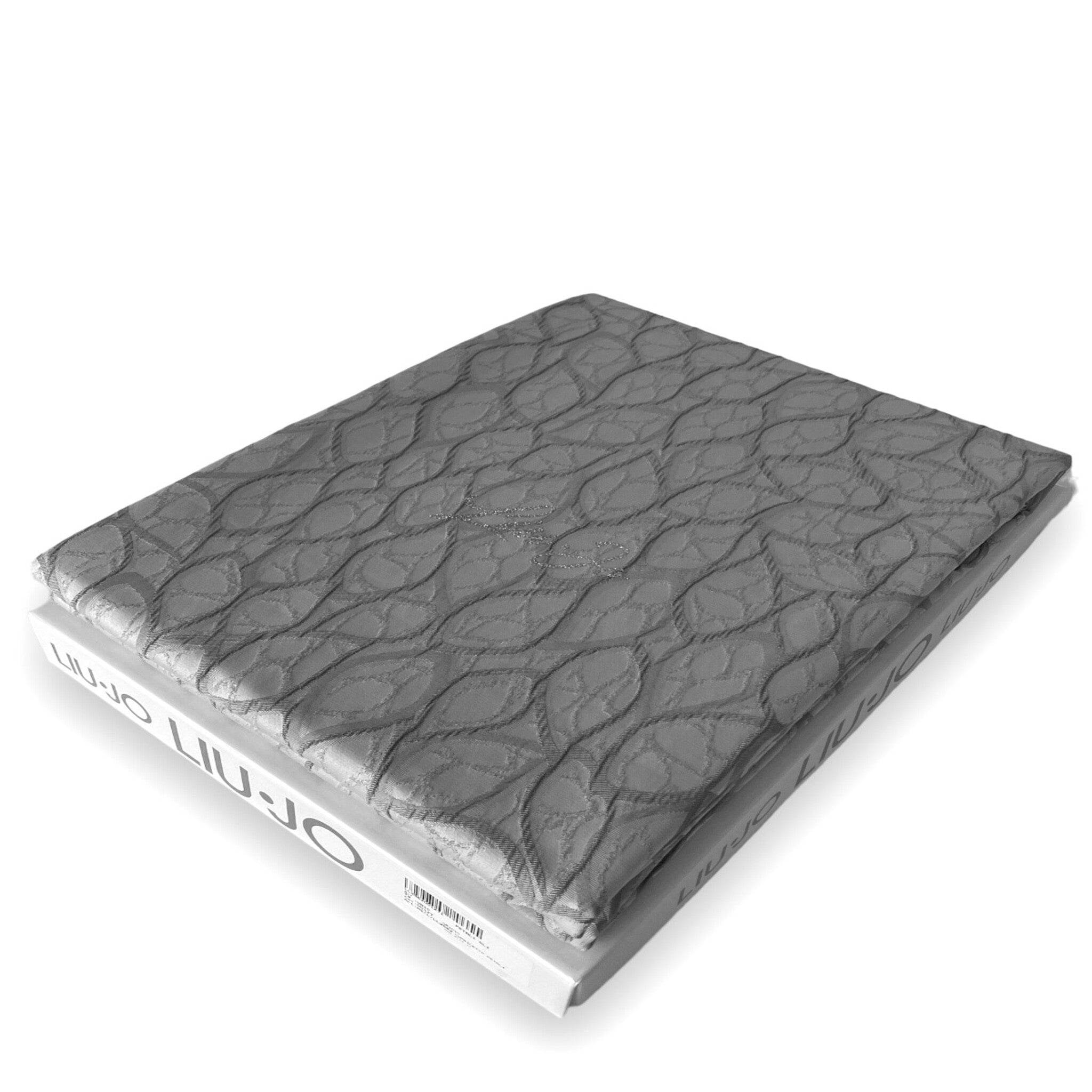 Copriletto jacquard Biancheria Petali Glitter LL2562 Liu Jo Home - evabiancheria