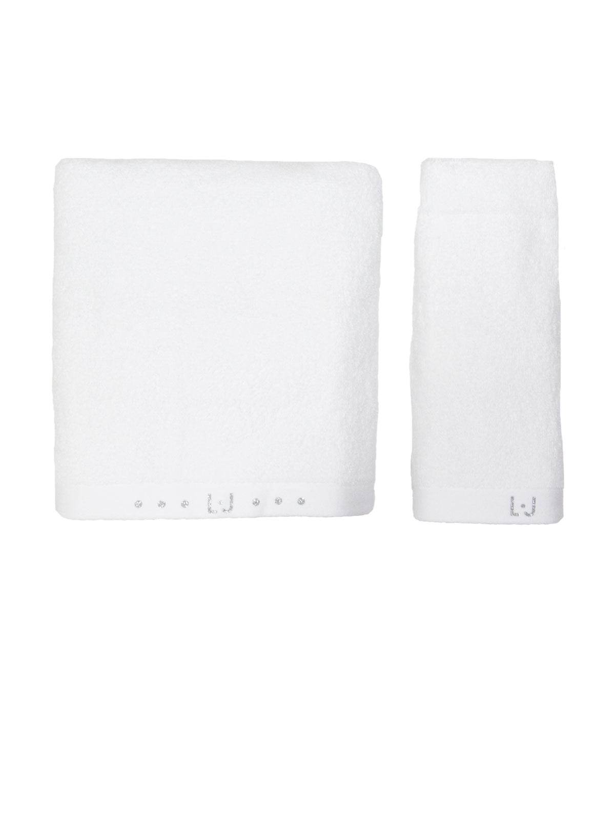 Asciugamano Coppia 1+1 Biancheria LJ LB0068 1+1 Liu Jo Home - evabiancheria