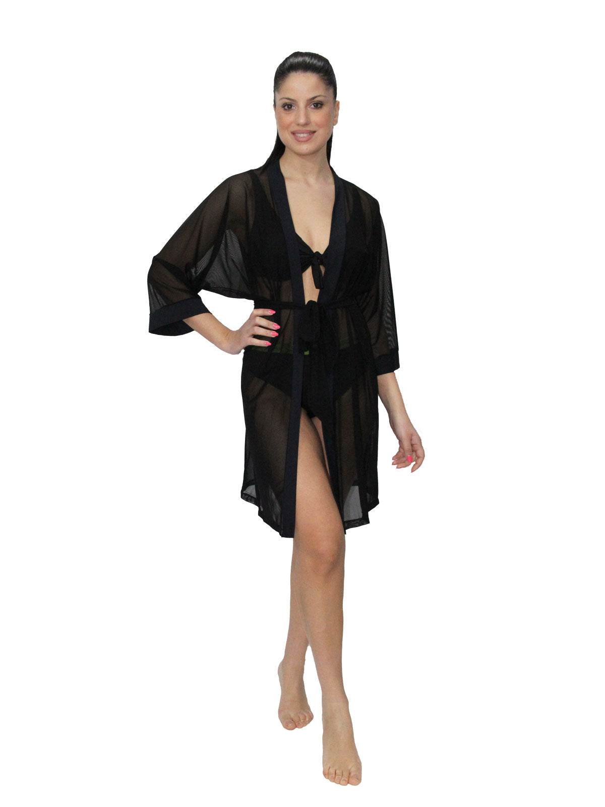 Abito Kimono Donna H256 Huitre - evabiancheria