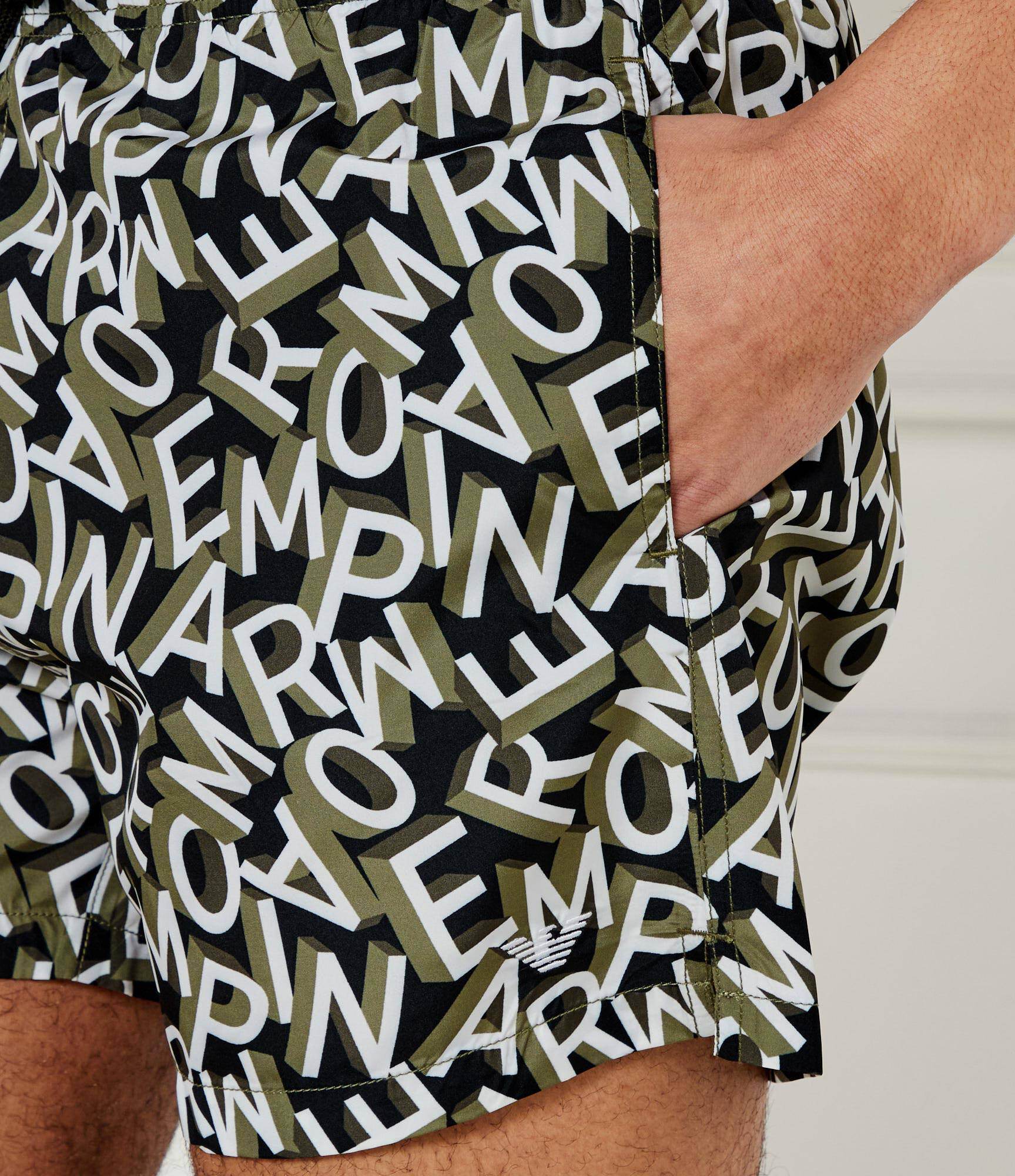 Costume boxer Stampato Uomo AF12337 EM000583 Emporio Armani - evabiancheria