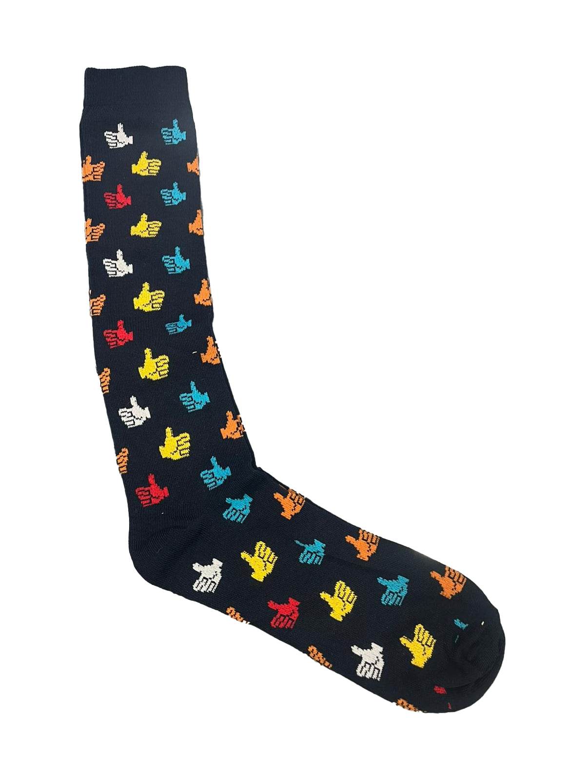 Calze lunghe Fantasia Uomo 600 LF Dandy Ironic Socks - evabiancheria