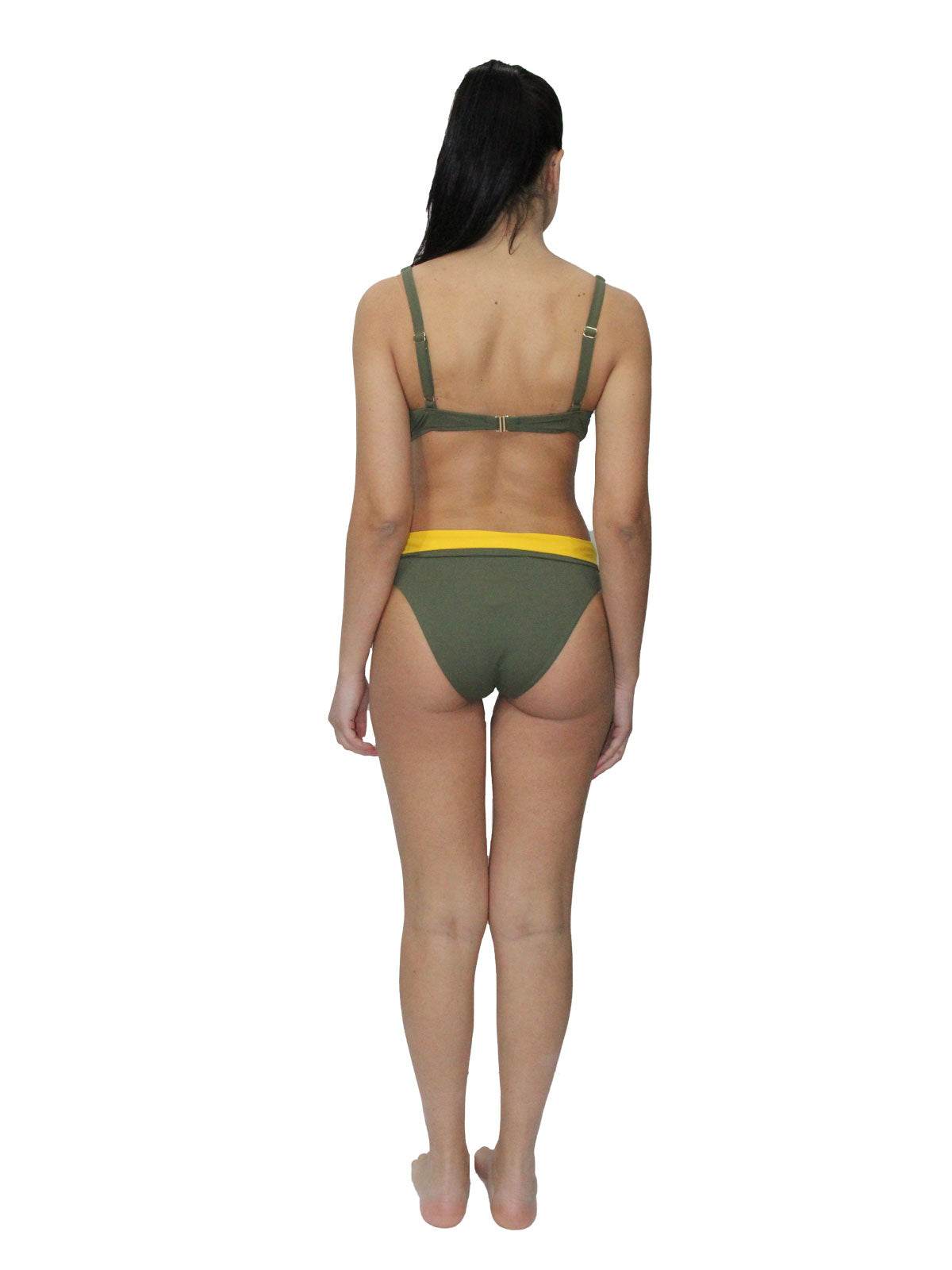 Bikini Sfoderato con ferretto Donna H302 Huitre - evabiancheria