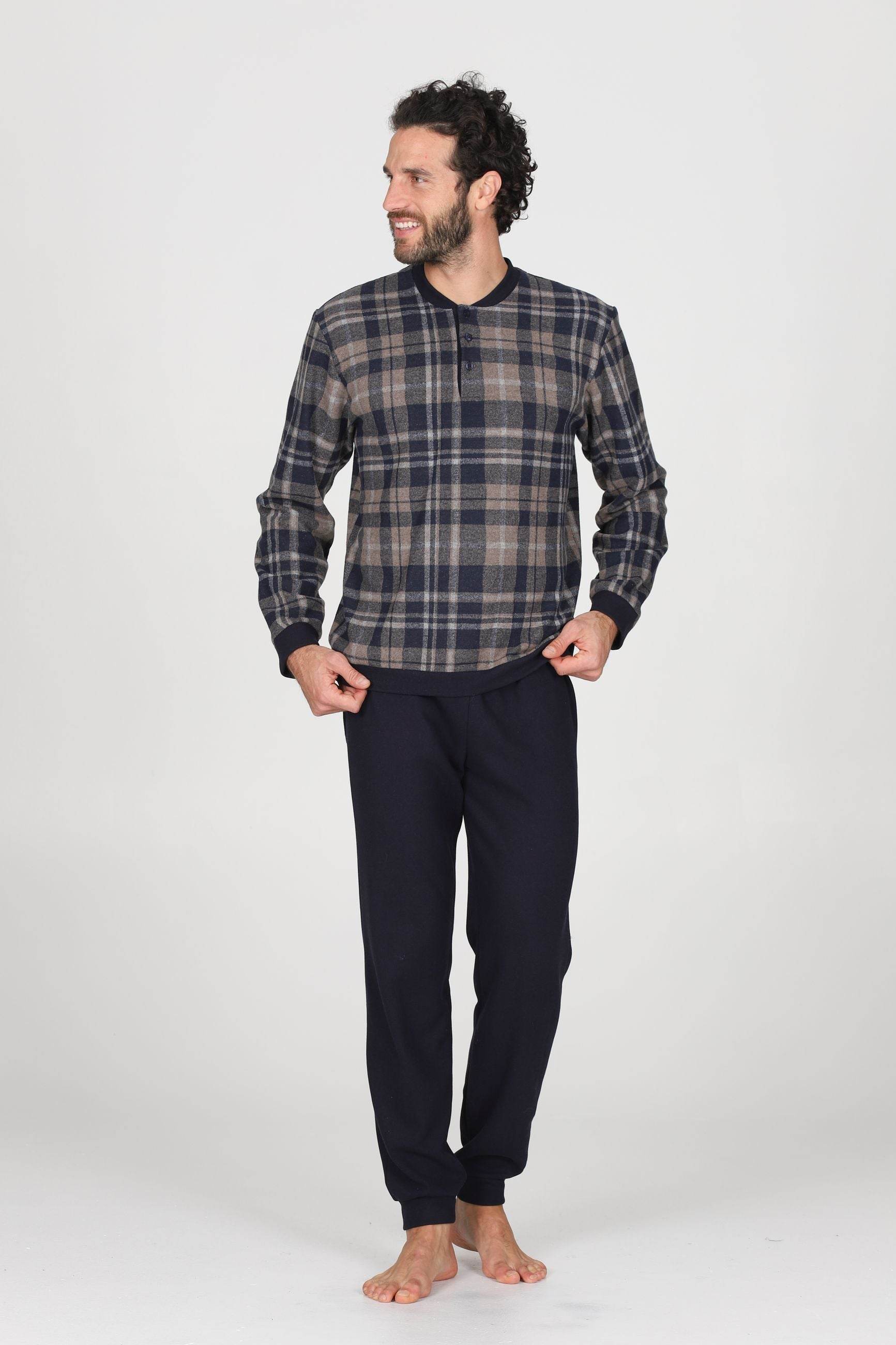 Pigiama Serafino Uomo Narcao JAL698 Julipet - evabiancheria