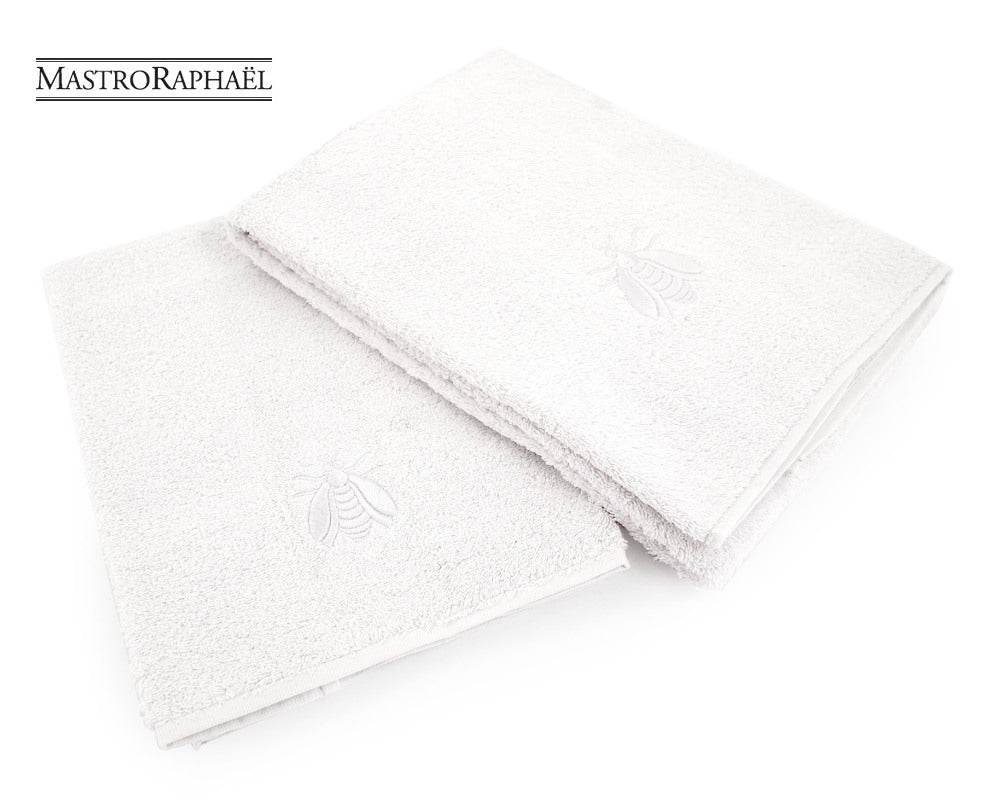 Asciugamani Coppia 1+1 Biancheria Bath Essential Api 1+1 Mastro Raphael - evabiancheria