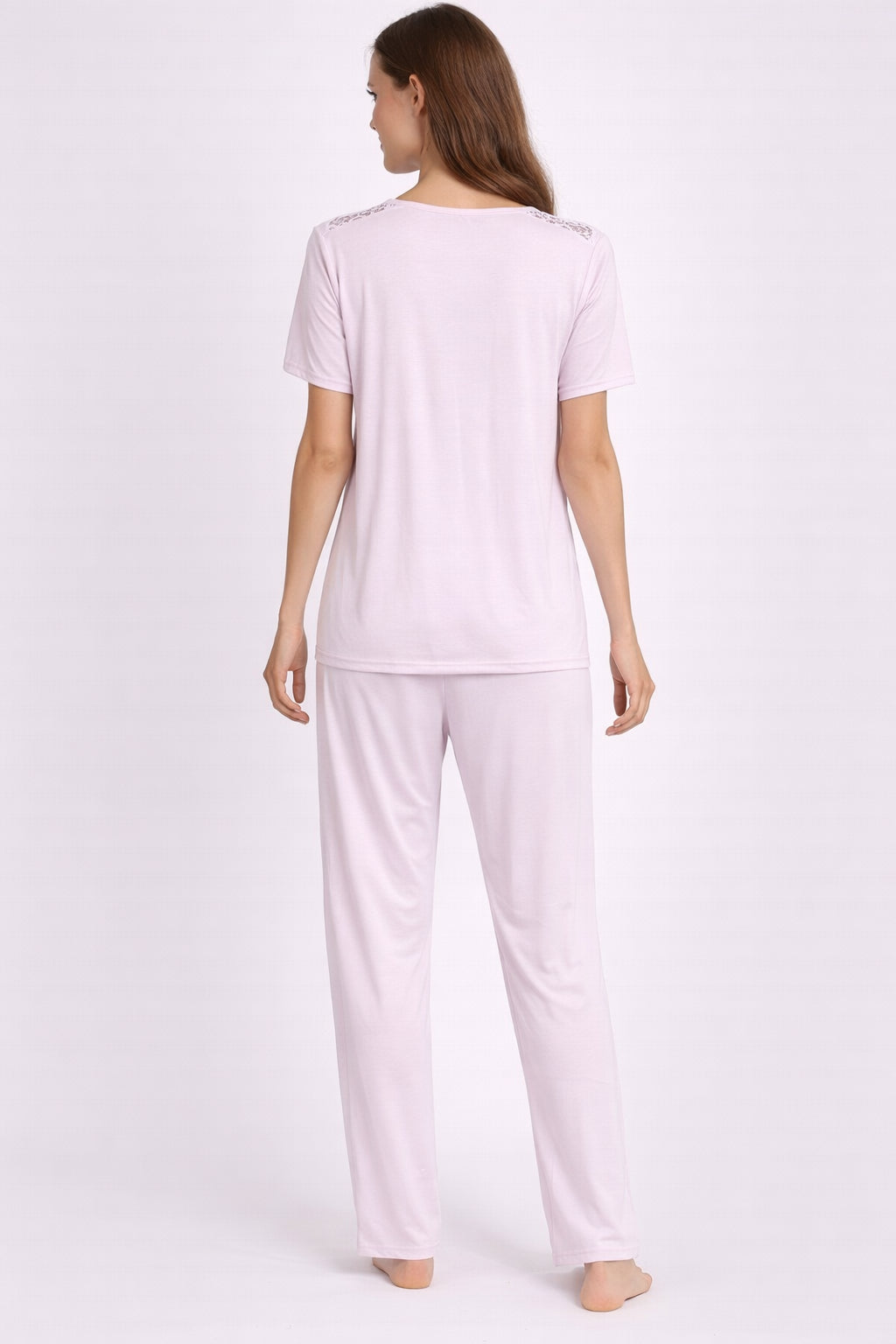 Pigiama Manica corta Panatalone lungo Donna 5042 Pig Annette