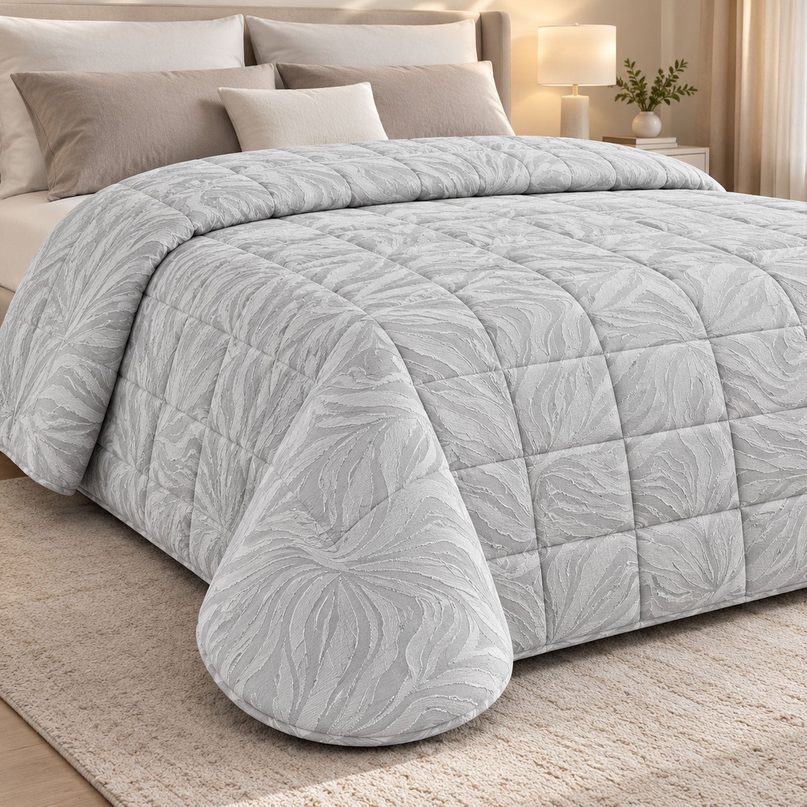 Trapunta jacquard Biancheria Grimilde Optical Trap Eva Home