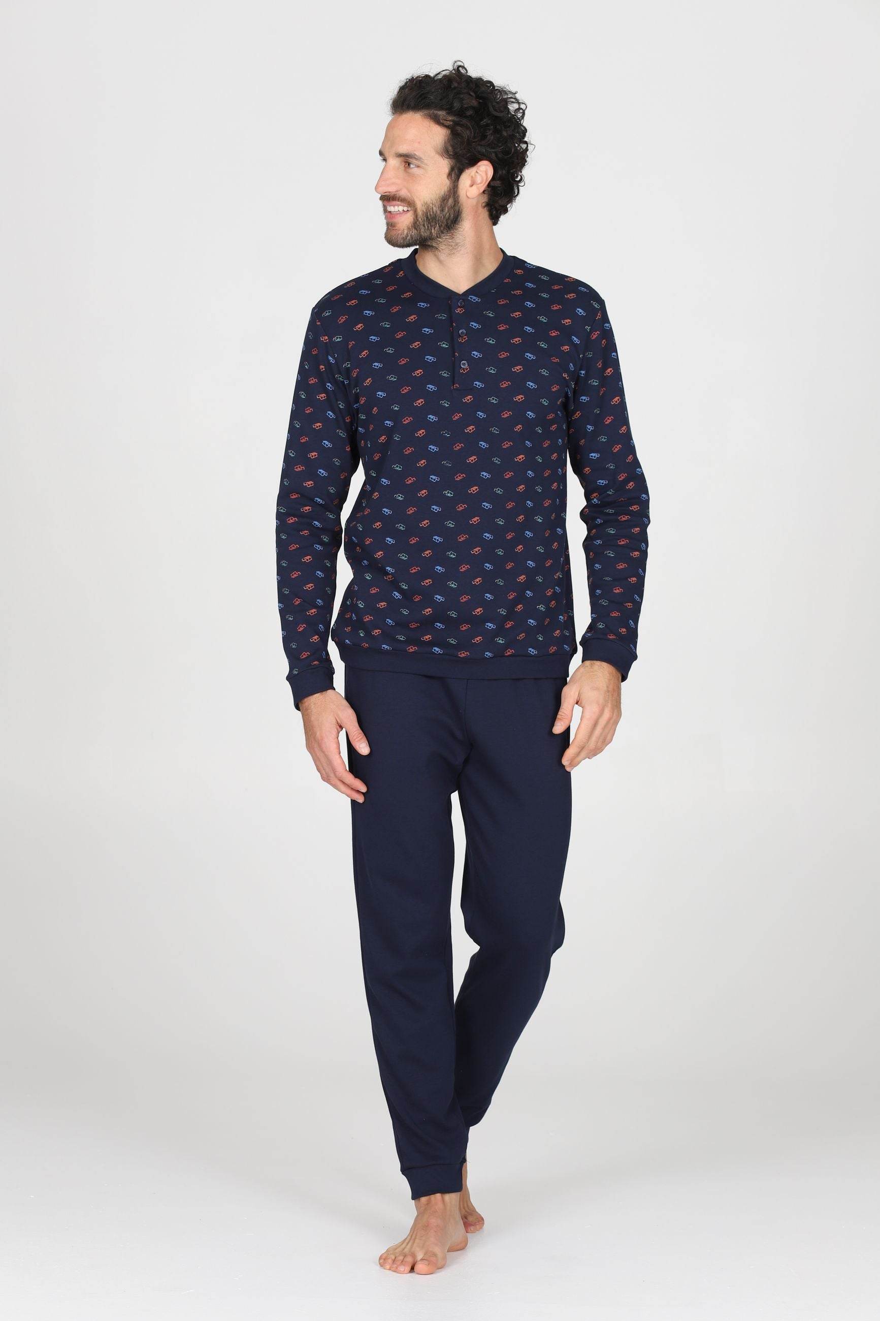 Pigiama Serafino Uomo Nocera JAL418 Julipet - evabiancheria