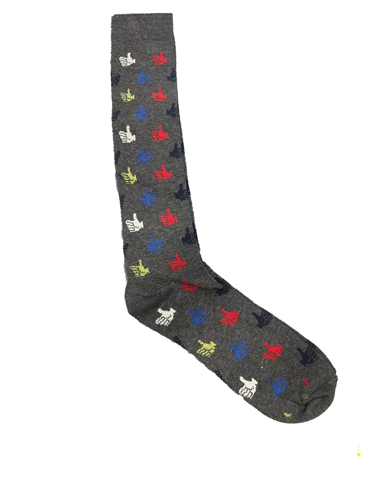 Calze lunghe Fantasia Uomo 600 LF Dandy Ironic Socks - evabiancheria