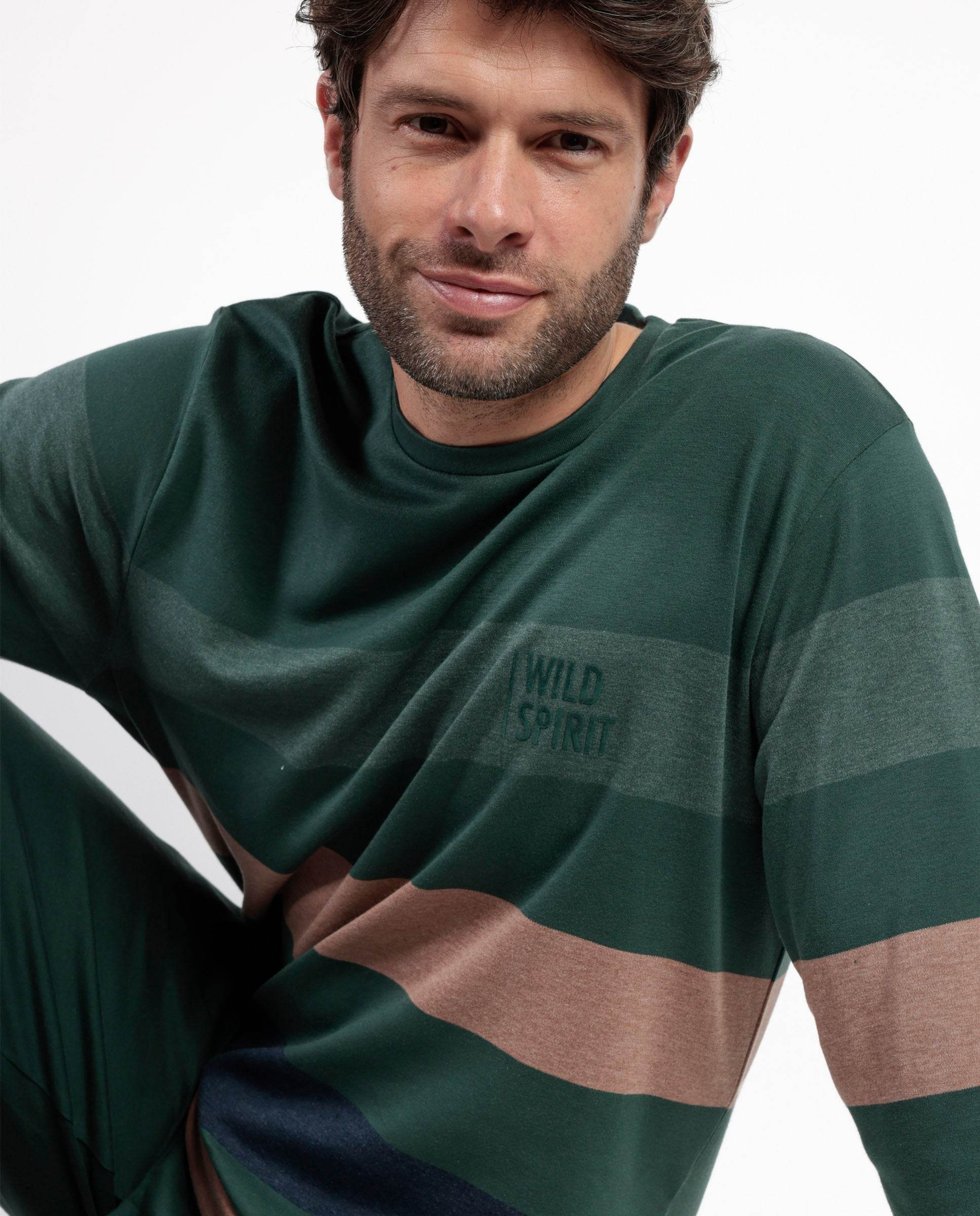 Pigiama Giro collo Uomo 63753 Admas - evabiancheria