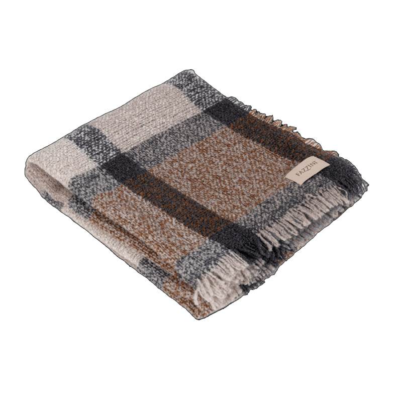 Plaid 130x170 Biancheria Buclè Plaid Fazzini - evabiancheria