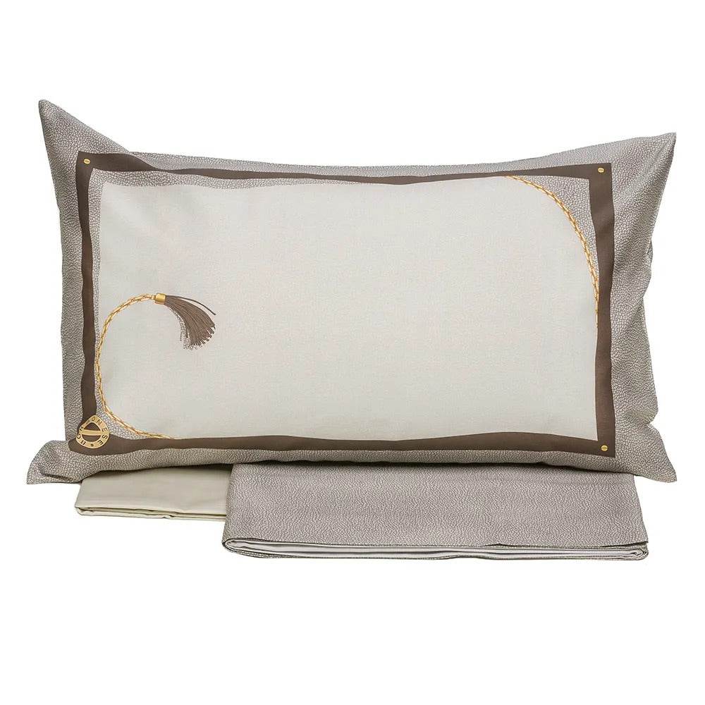 Lenzuola Stampato Biancheria Torino Cpl Borbonese - evabiancheria