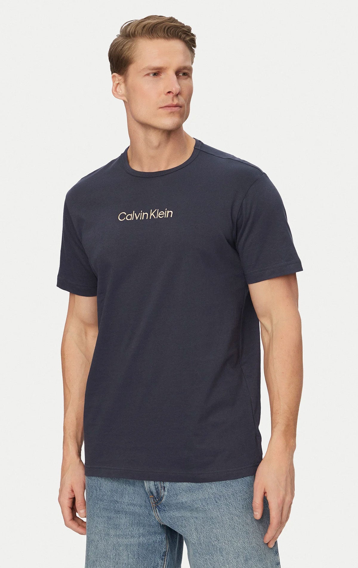 T-shirt Giro collo Uomo NM2748E Calvin Klein