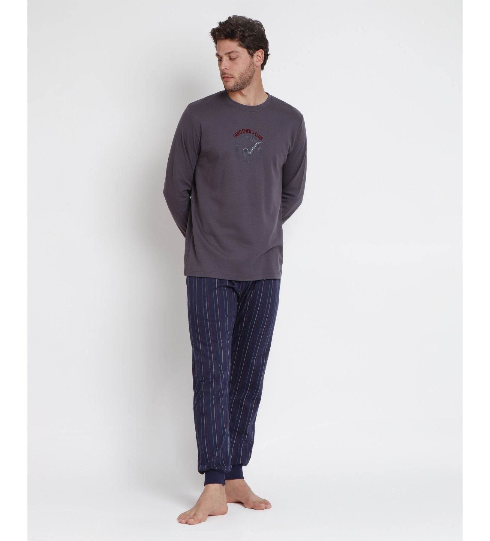 Pigiama Giro collo Uomo 62772 Admas - evabiancheria
