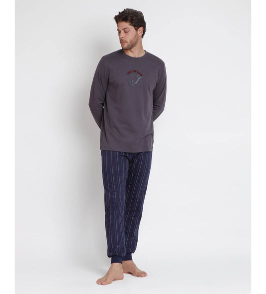 Pigiama Giro collo Uomo 62772 Admas - evabiancheria
