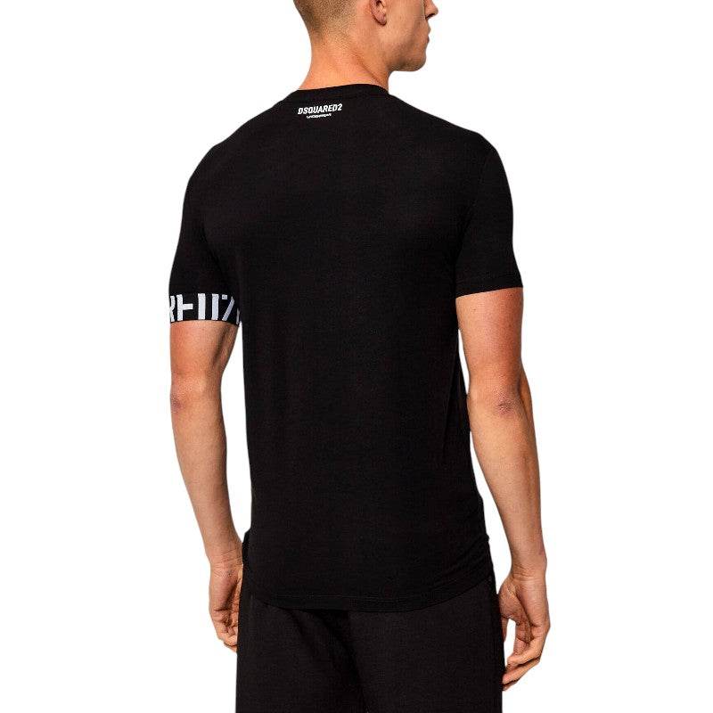 T-shirt Manica corta Uomo D9M3S5980 Dsquared2 - evabiancheria