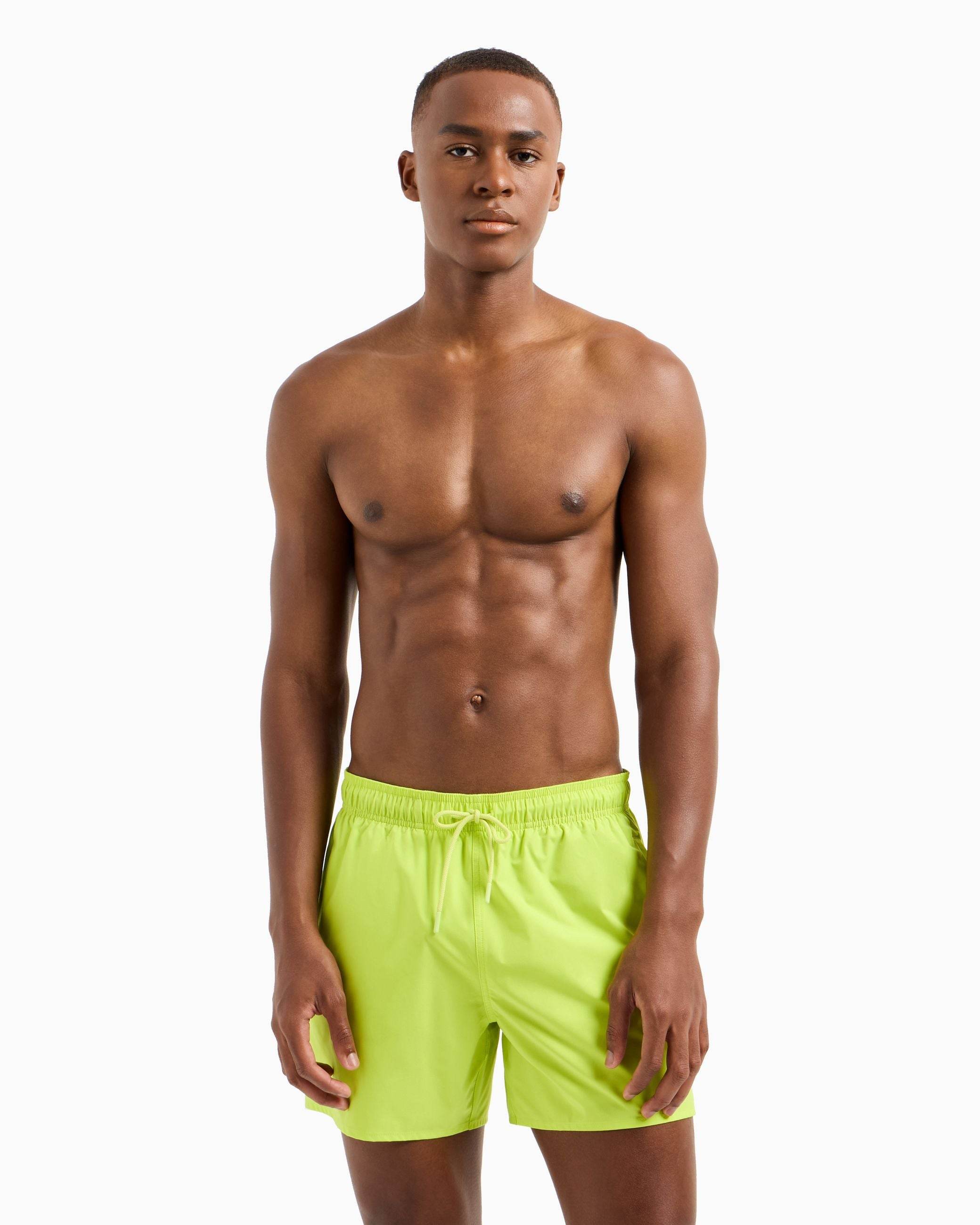 Costume boxer Tinta Unita Uomo AF12331 EM000583 Emporio Armani - evabiancheria