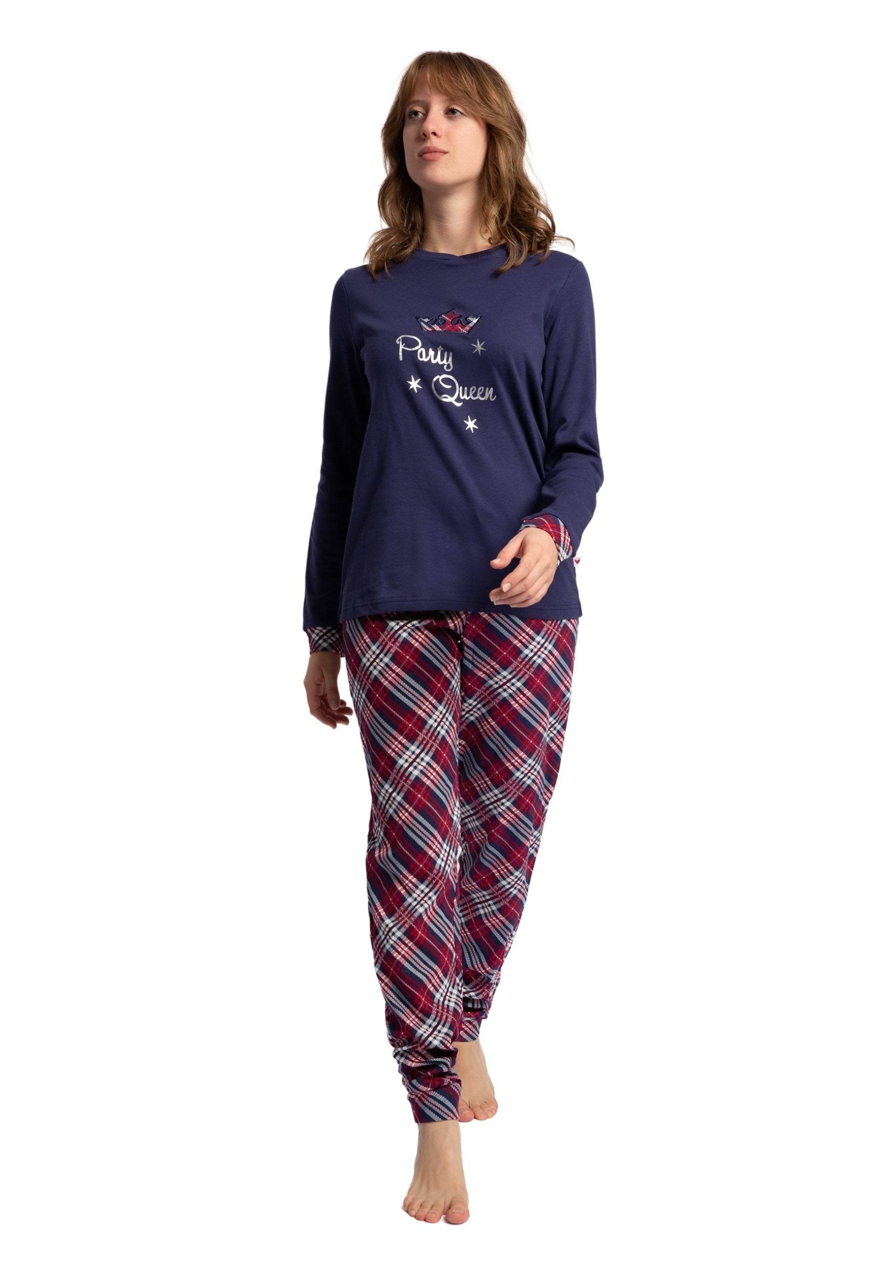 Pigiama Giro collo Donna L0DO2 B Lovable - evabiancheria