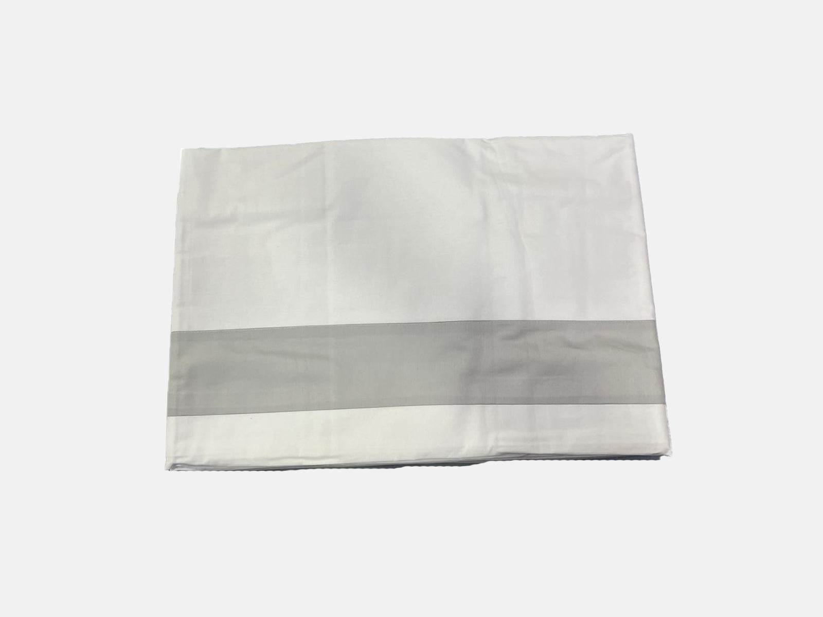 Lenzuola Bicolore Biancheria Time cpl Rebecca Home - evabiancheria