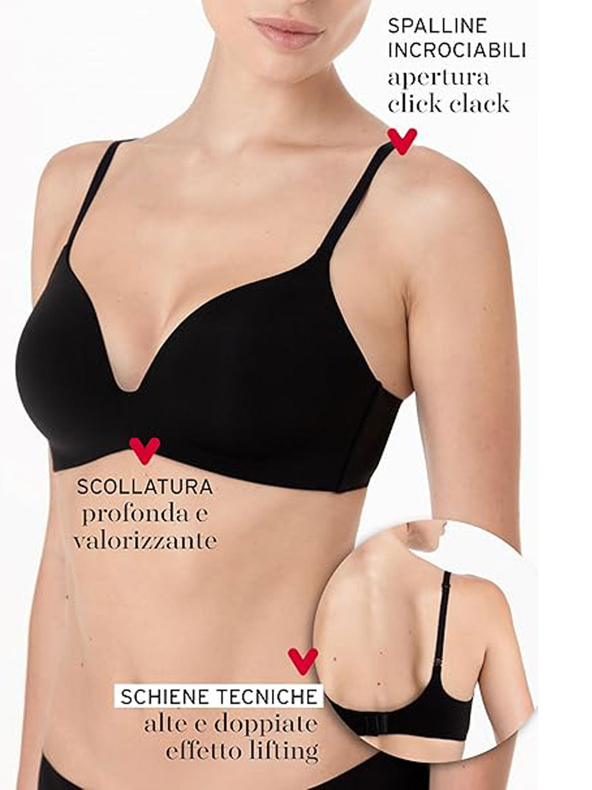 Reggiseno Foderato senza ferro Donna L0EVT Lovable