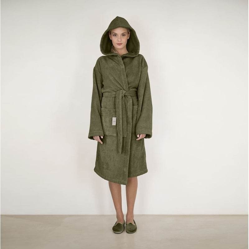 Accappatoio con cappuccio Biancheria Coccola Acc Fazzini - evabiancheria