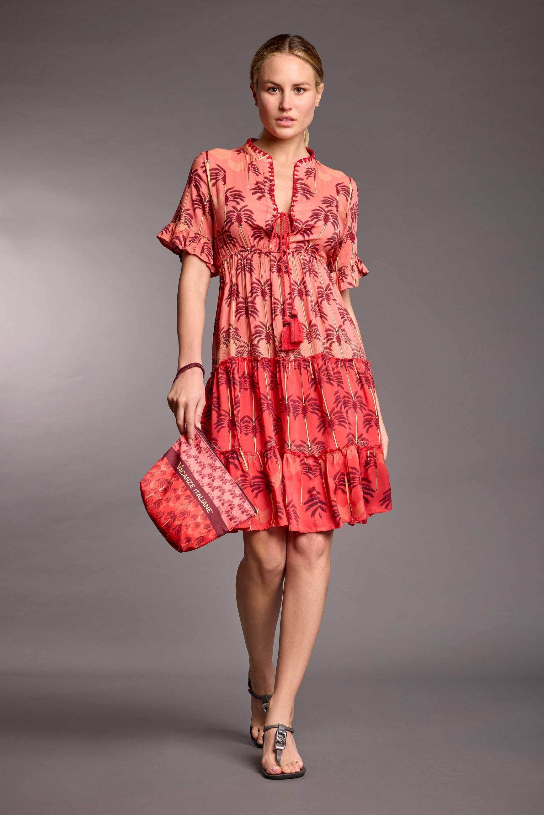 Abito Lungo Donna VI25-132 Vacanze Italiane - evabiancheria