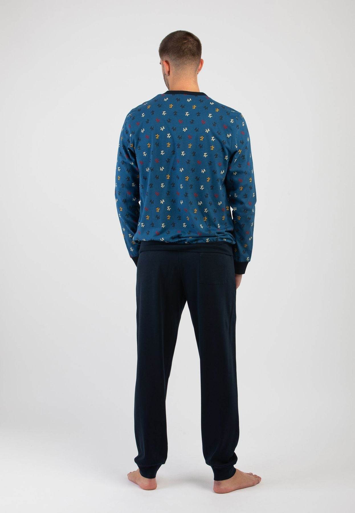 Pigiama Serafino Uomo VPRT92988 Perofil - evabiancheria