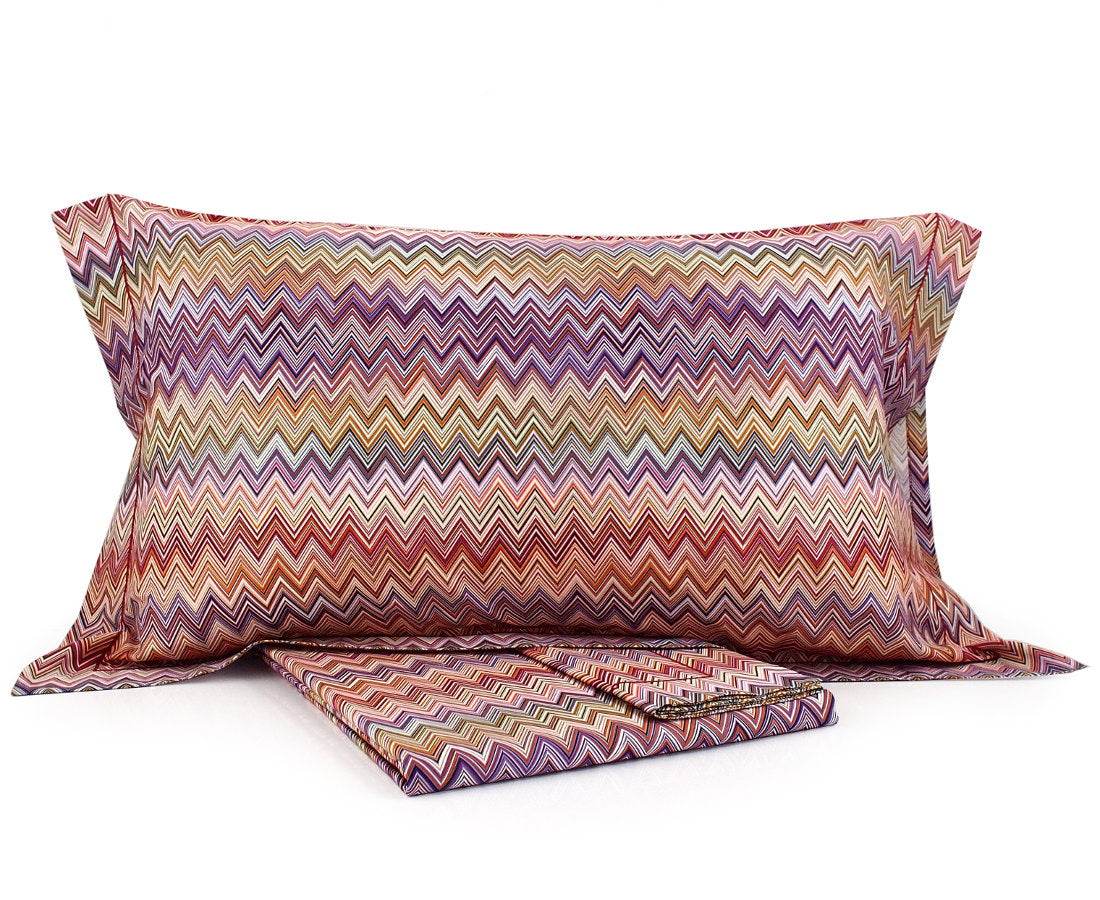 Lenzuola Stampato Biancheria John New cpl Missoni Home - evabiancheria